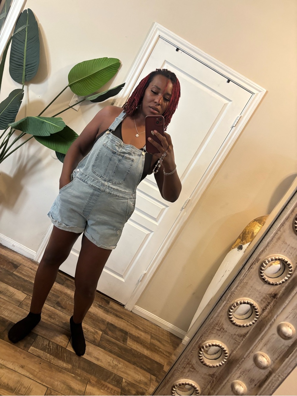 Light Denim Short Overalls for Women - Casual Summer Style
